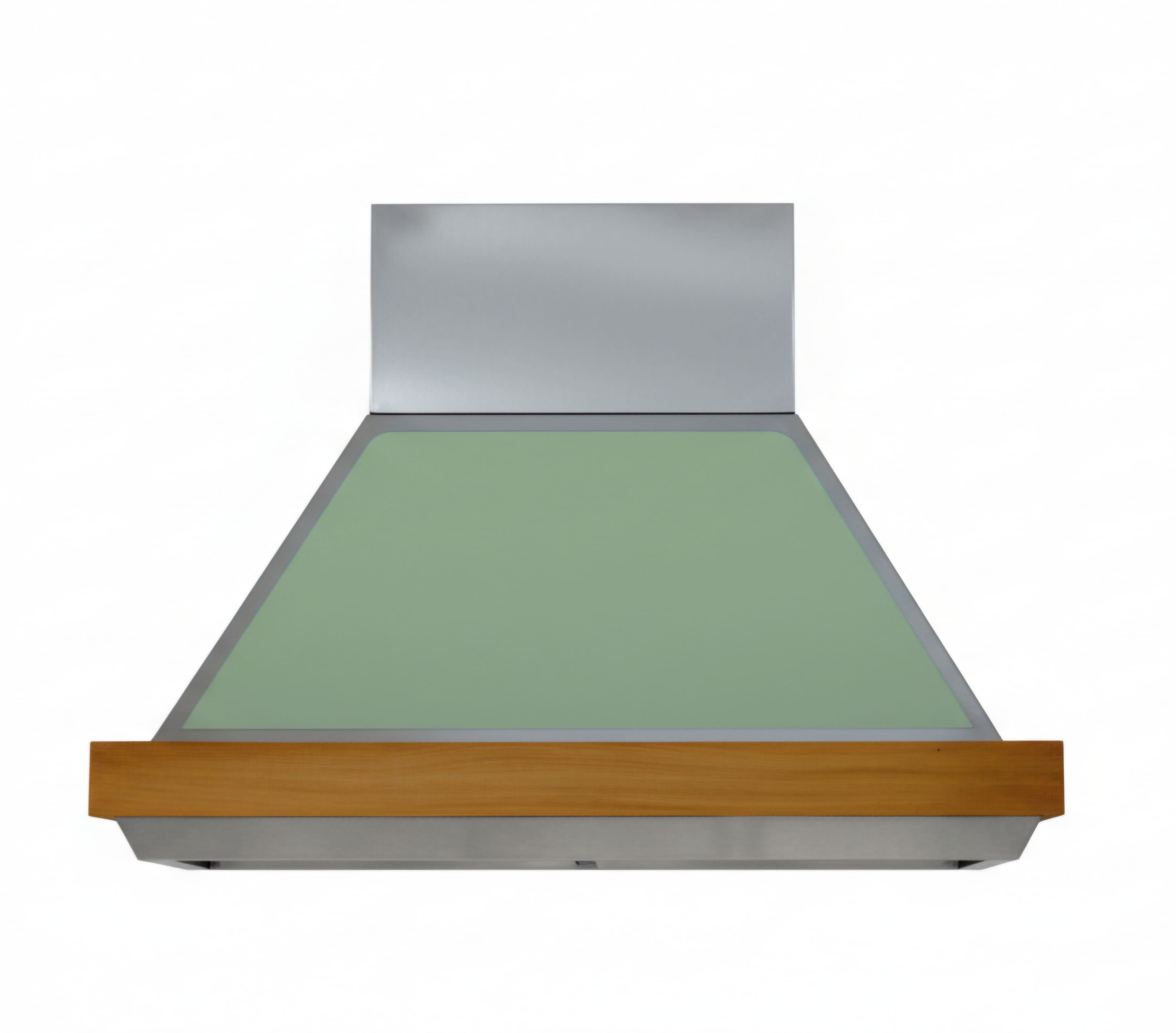 Cappa aspirante con inserto in legno