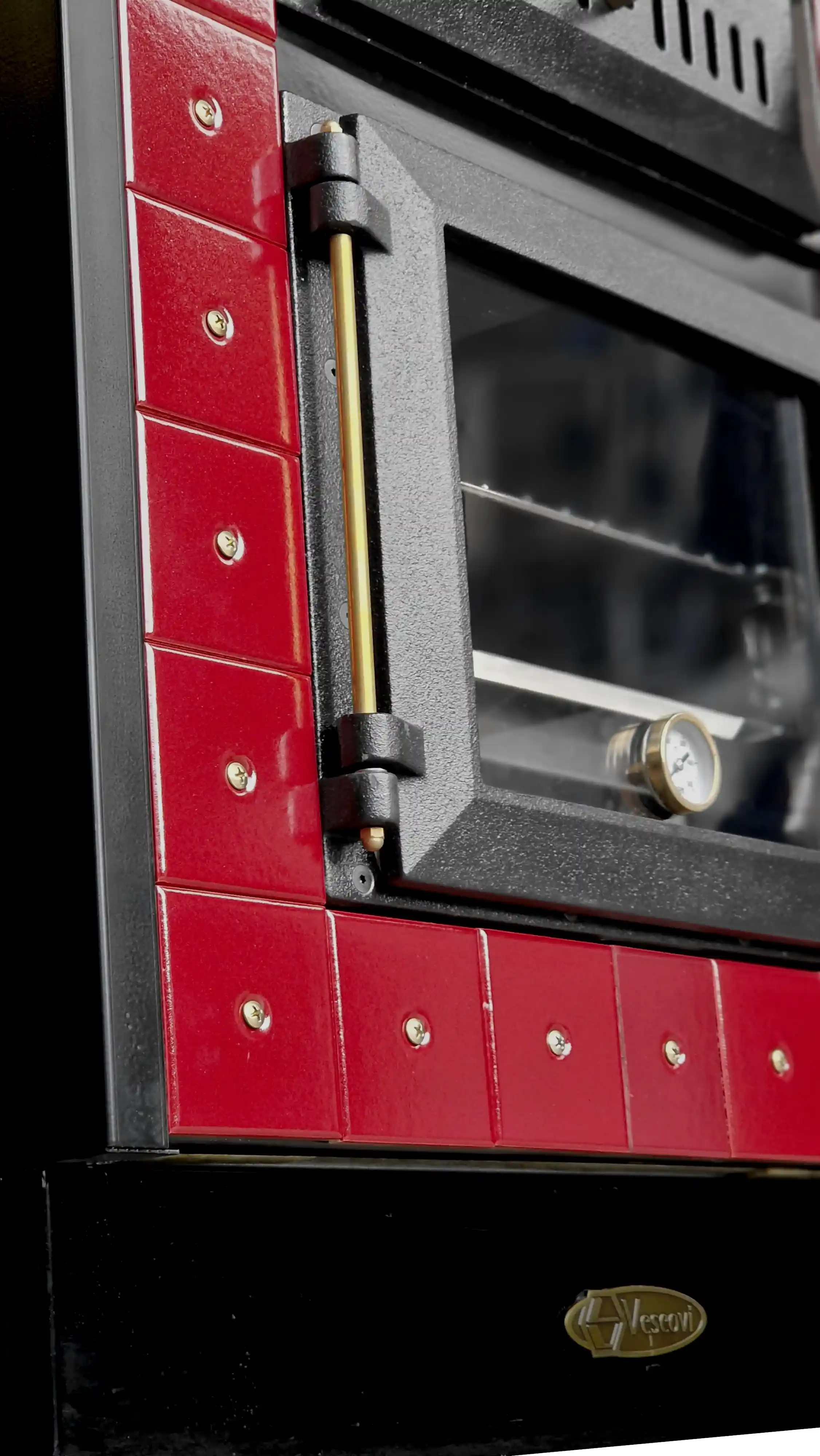 Cucina legna classica incasso Jessica 60 dettaglio