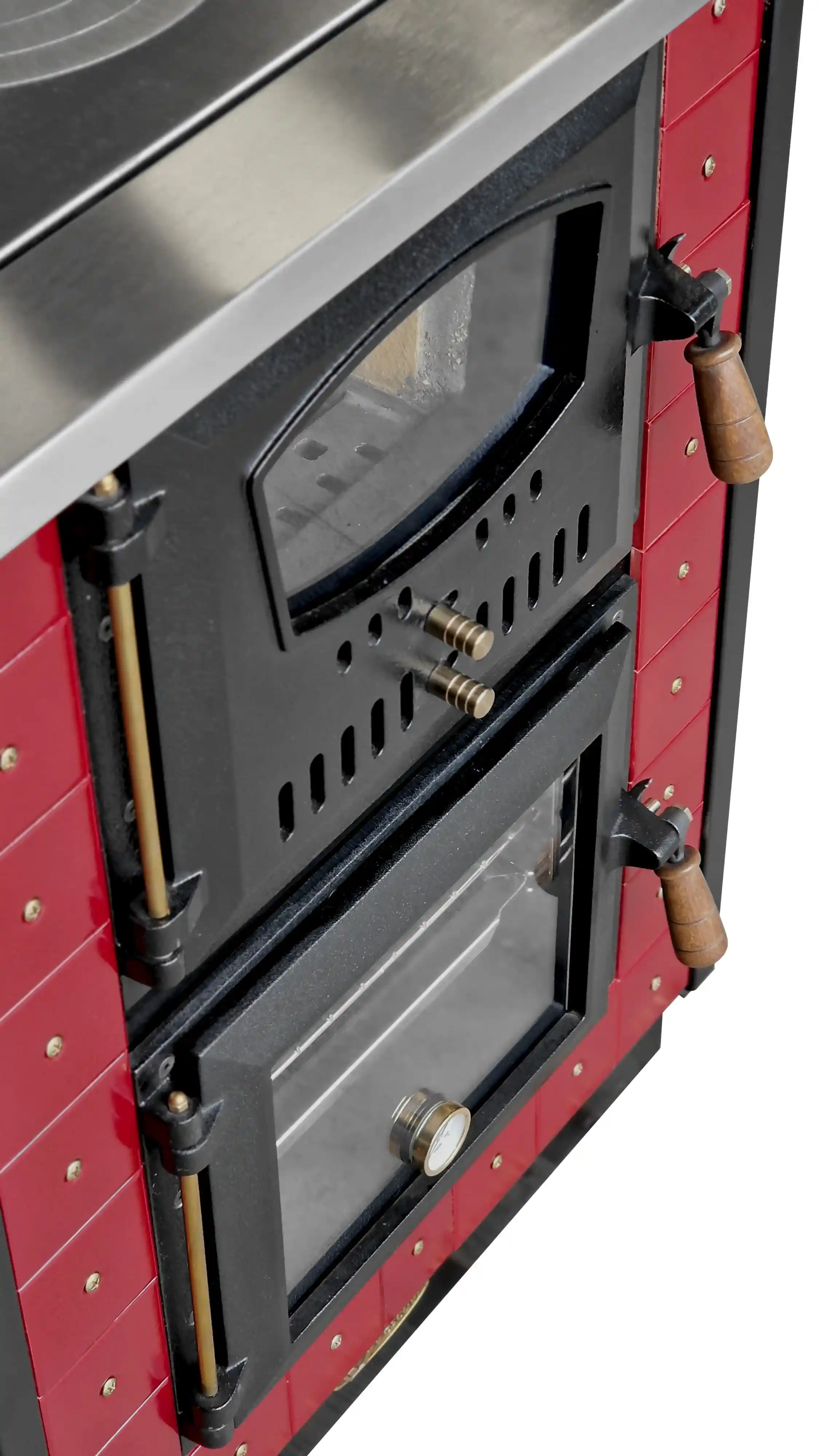 Cucina legna classica incasso Jessica 60 portine