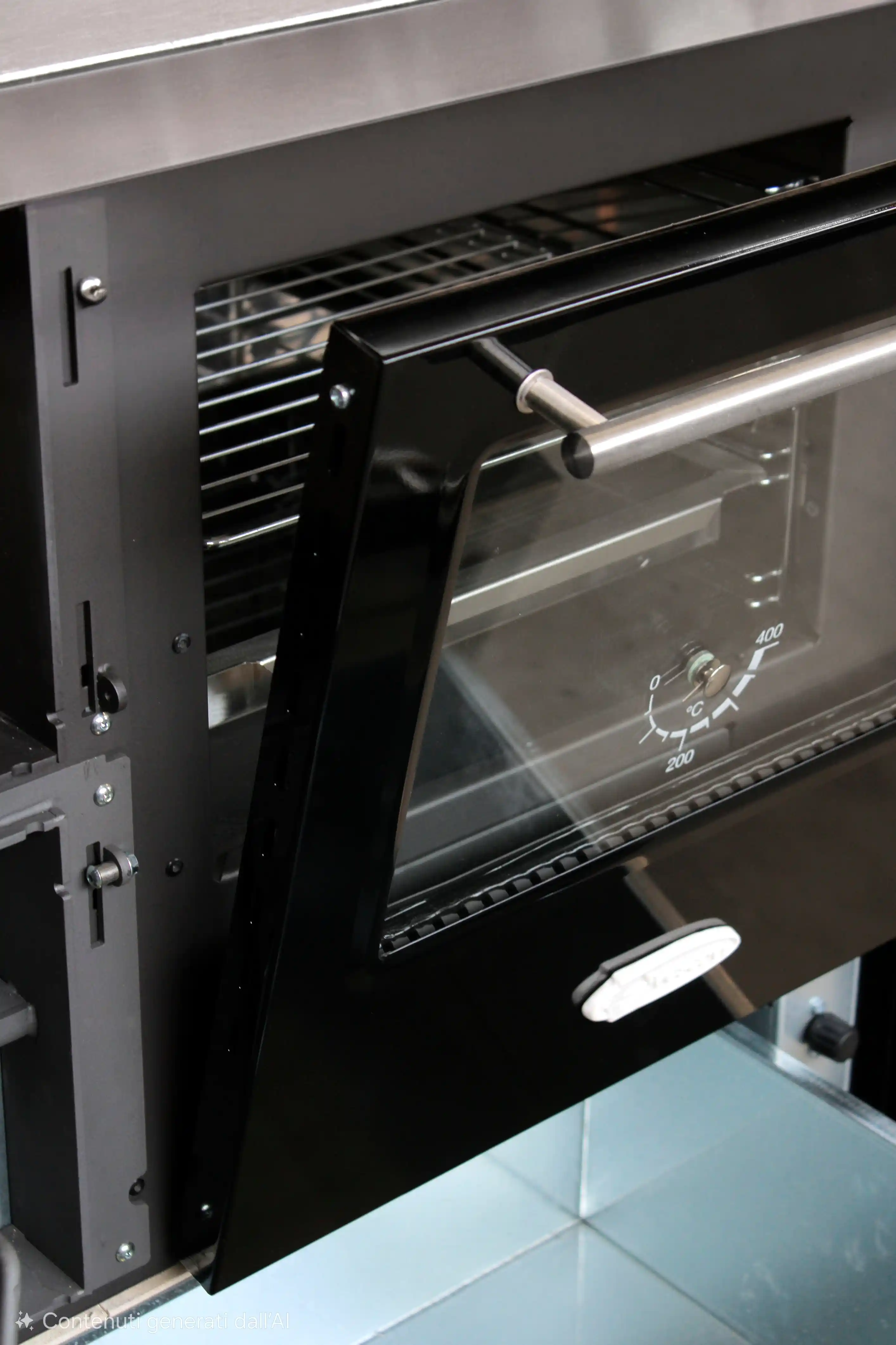 Vano forno capiente termocucina a legna XE FC